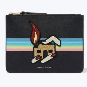 Marc Jacobs x Julie Verhoeven Rainbow Lighter Patch Clutch Crossbody Bag